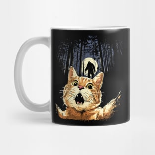Cat Selfie of Bigfoot Mug